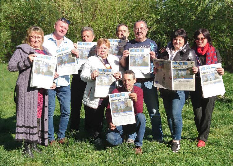 Газета «Ми з України» знаходить тисячі своїх читачів 